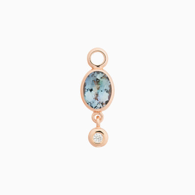 Sushi single ear pendant