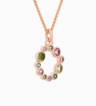 Confetti pendant & necklace