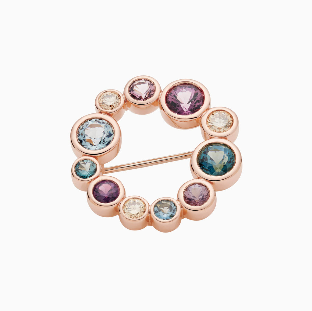 Confetti brooch