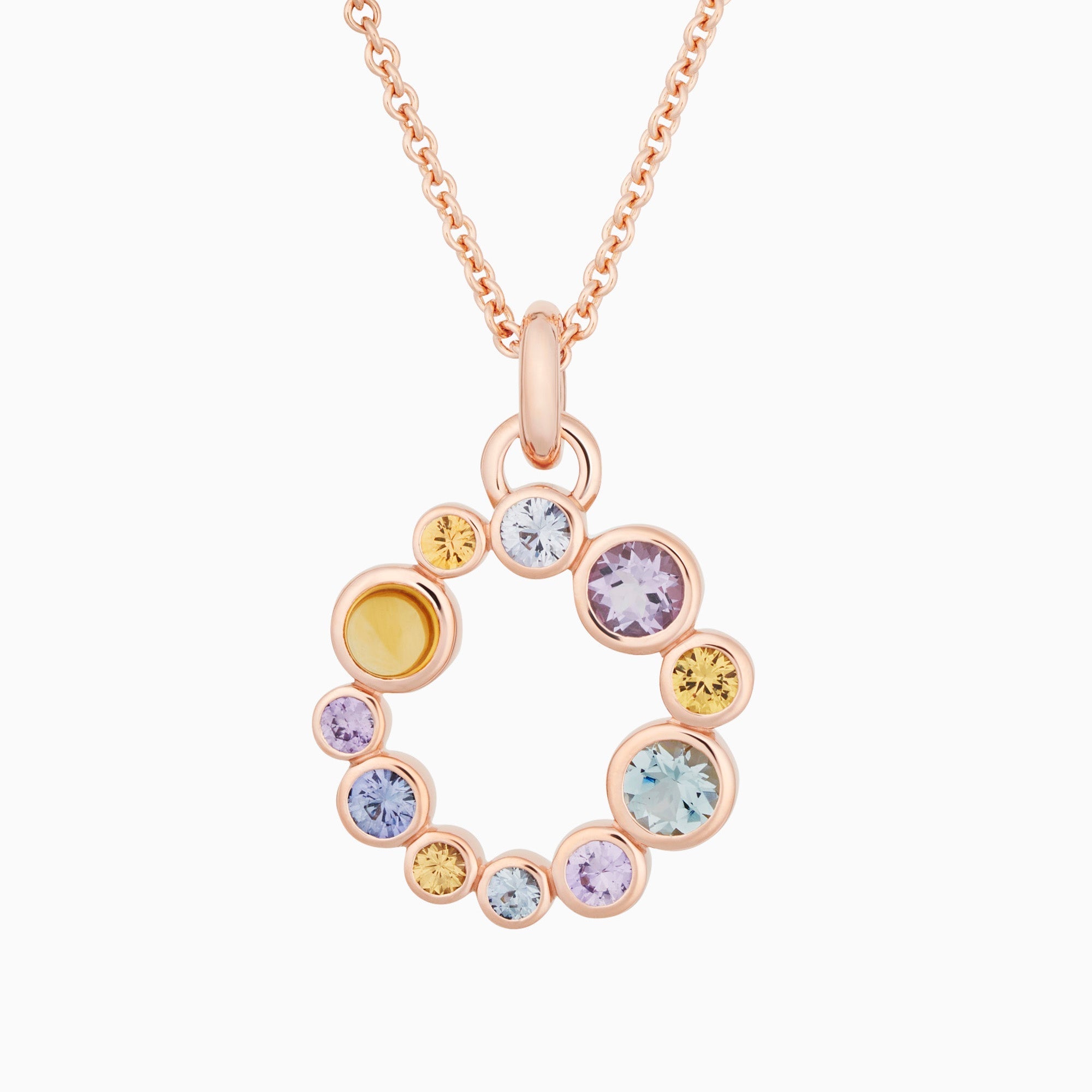 Confetti pendant & necklace