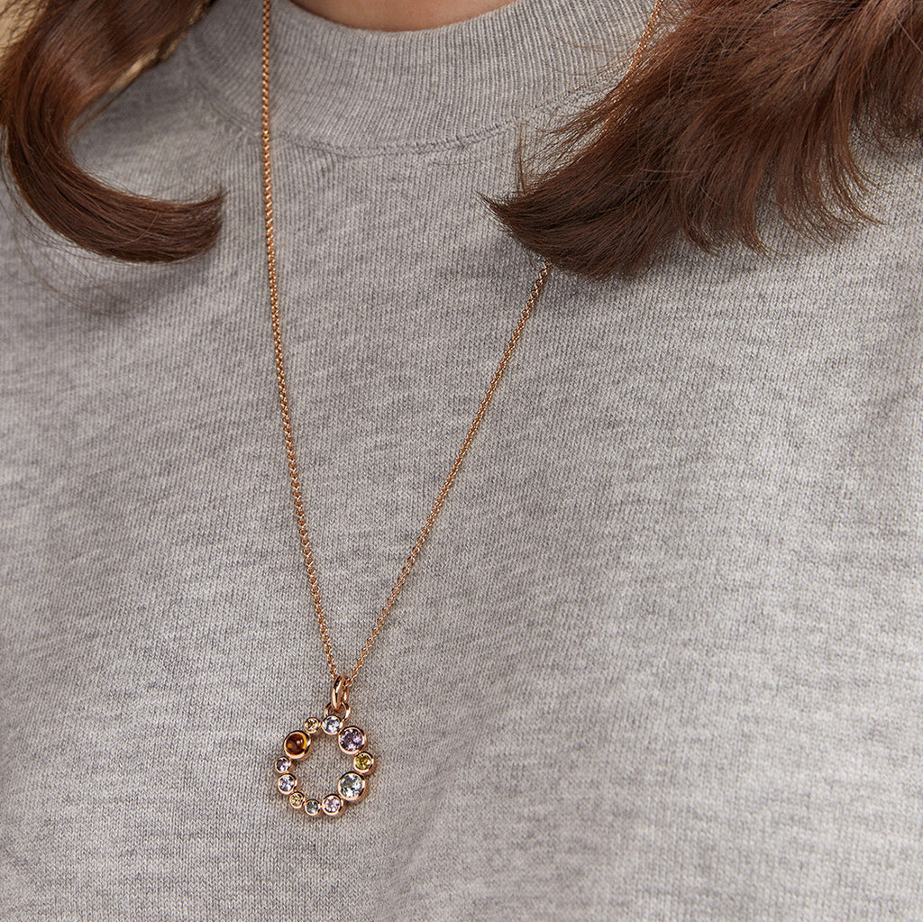 Confetti pendant & necklace