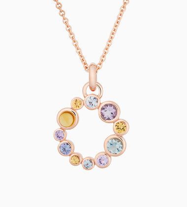 Confetti pendant & necklace