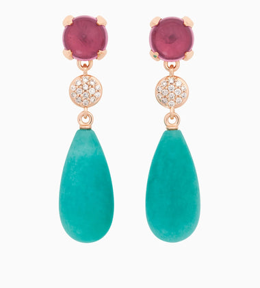 Catch earrings