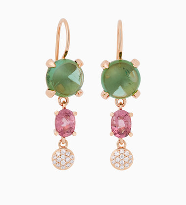Catch earrings