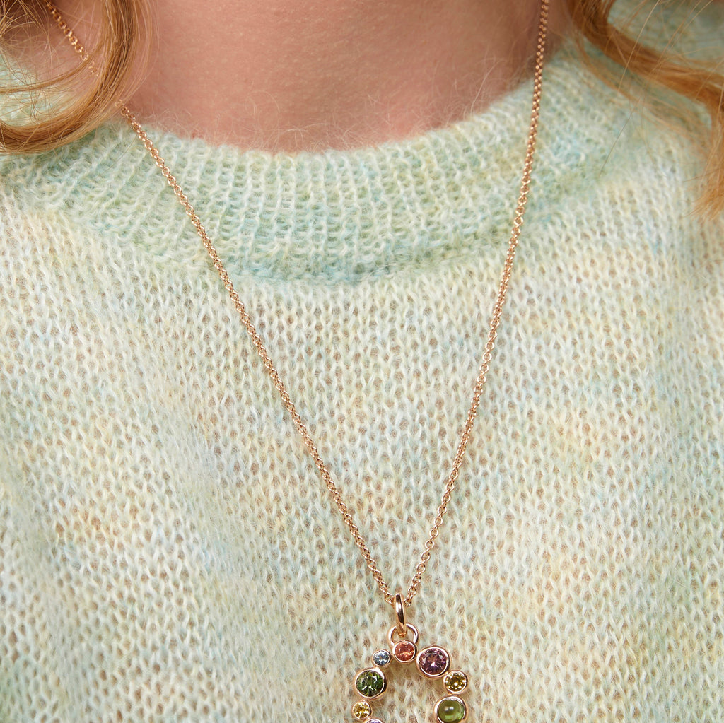 Confetti pendant & necklace