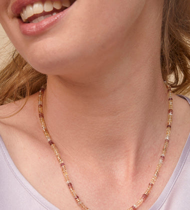 Gemstone necklace
