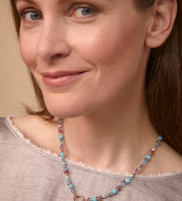 Gemstone necklace