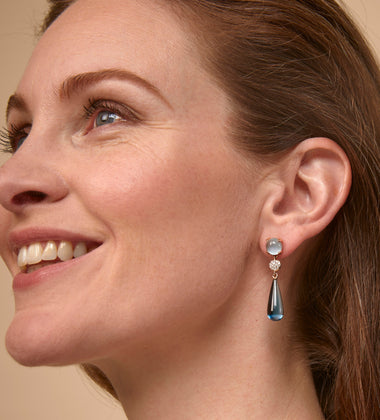 Catch earrings