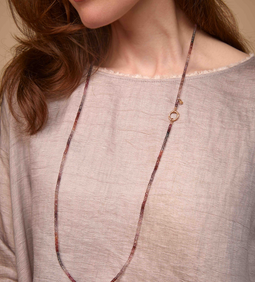 Gemstone necklace