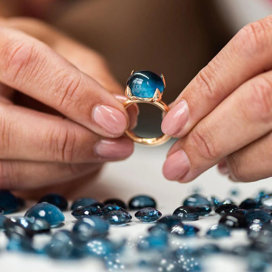 Blue topaz