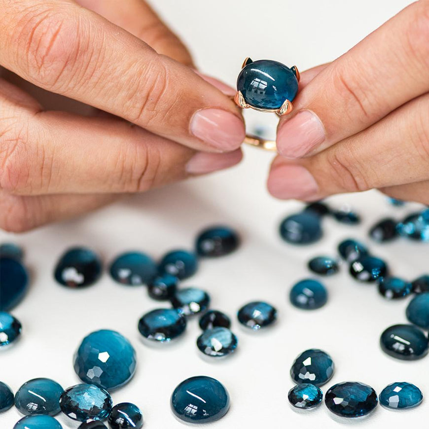 London Blue topaz