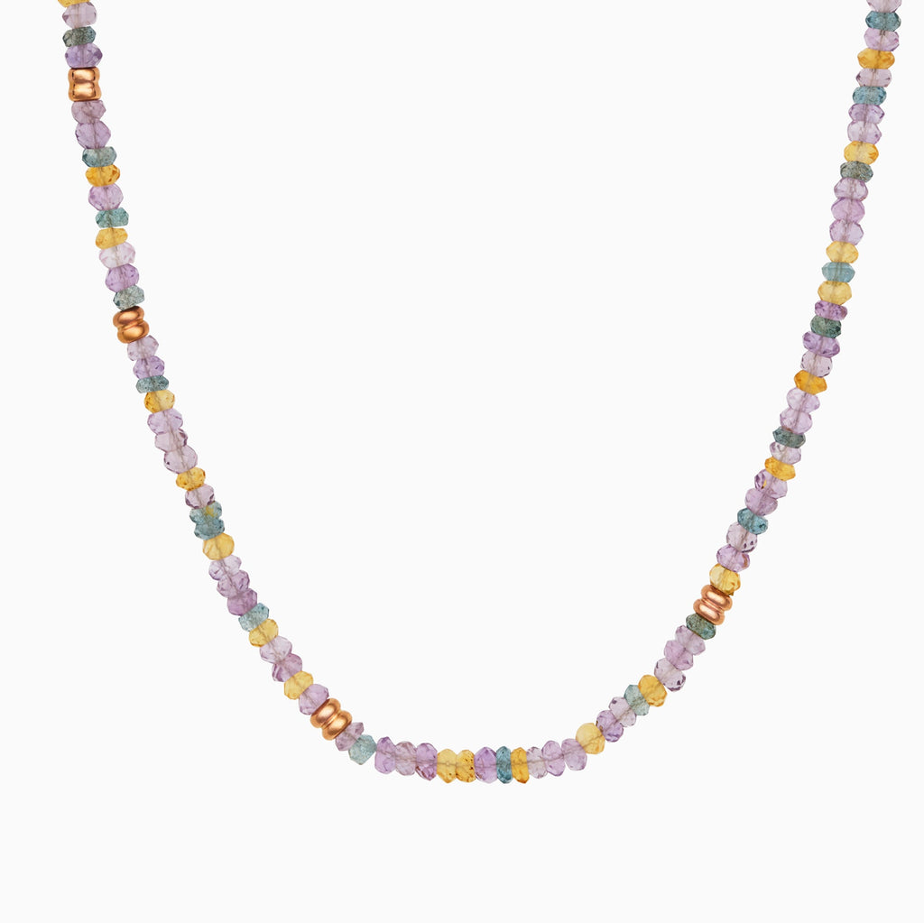 Gemstone necklace