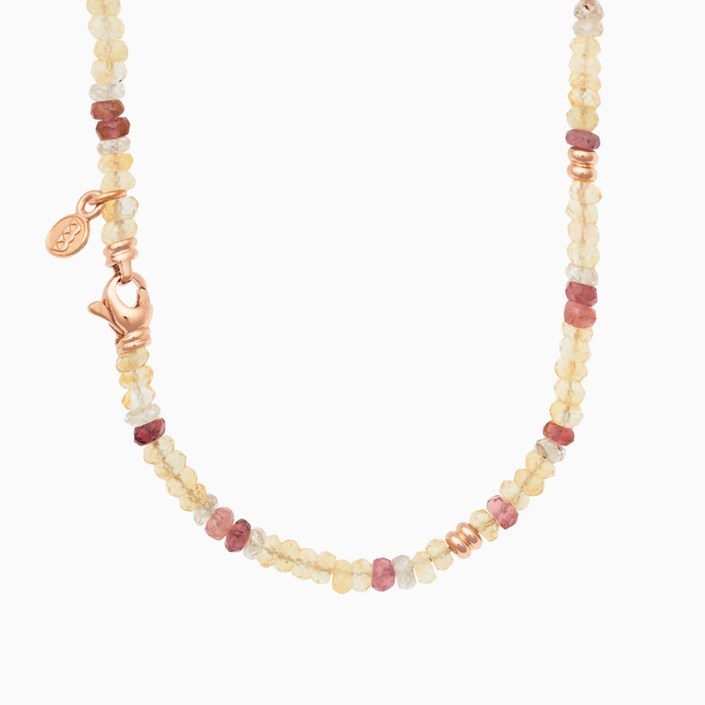 Gemstone necklace