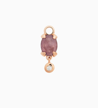Catch single ear pendant